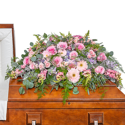 Glorious Garden Casket Spray