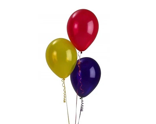 3 Assorted Latex Balloons