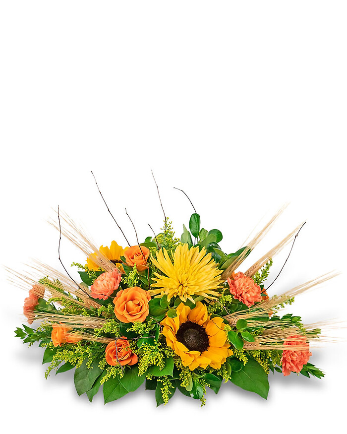Abundant Wheat Centerpiece